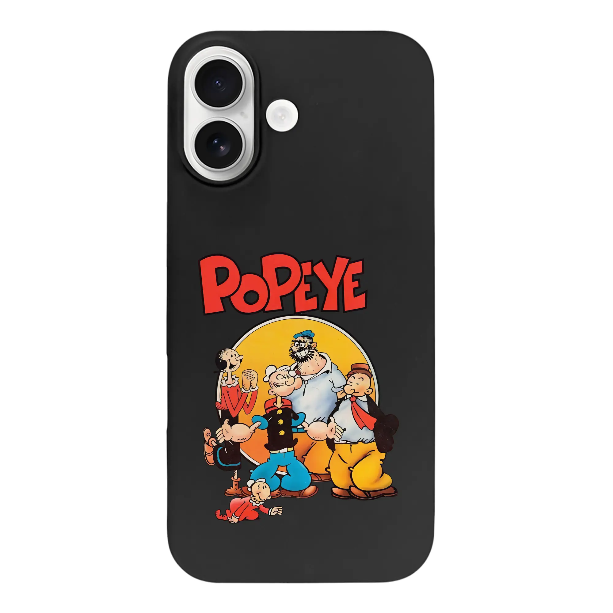 ポパイ グッズ ポパイ - iPhone 17 シリーズ シリコンケース 薄型 耐衝撃 指紋防止 ソフトタッチカバー 精密フィット 傷防止 保護ケース iPhone 17/17 Air/17 Pro/17 Pro Max 対応